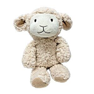 Animal Adventure 2012 Lamb Sweet Spout 12”Curly Cream Body Beige Ear Super Soft